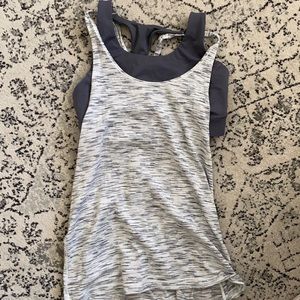 Lululemon double layer tank top